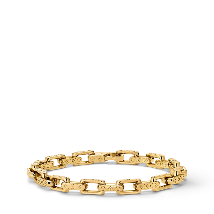 Mini Monogram Chain Bracelet