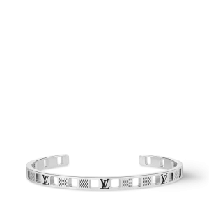 Damier Staples Cut Out Cuff
