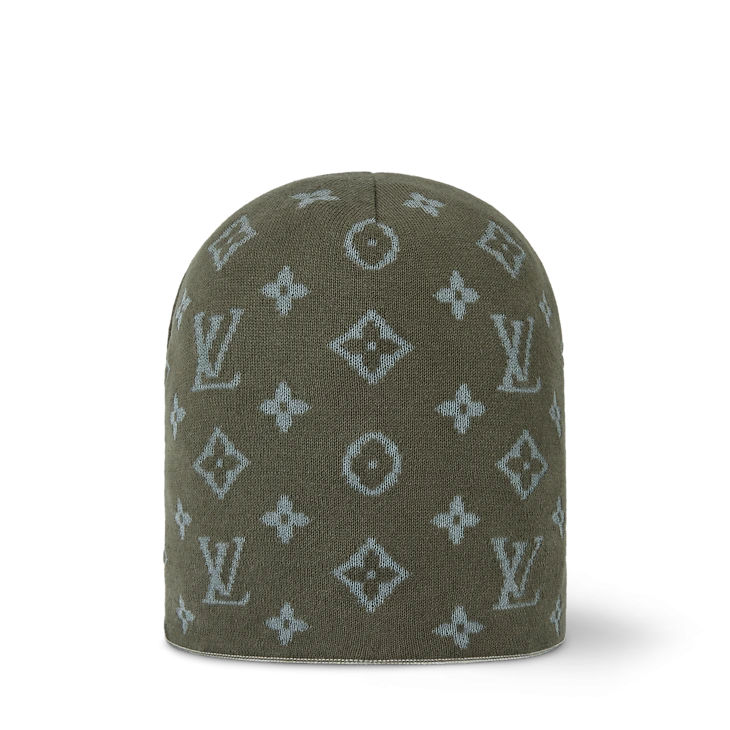 LV Fit Monogram Reflective Beanie