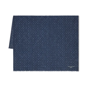 Washed Monogram Ghost Stole
