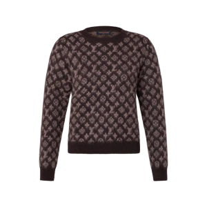 Brushed Monogram Pullover