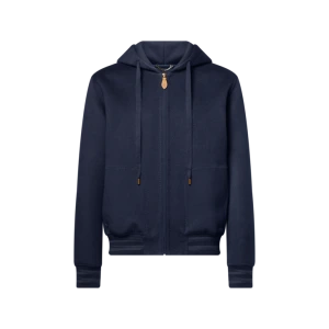Cashmere Double Face Hooded Blouson