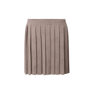 Pleated Mahina Knit Skirt