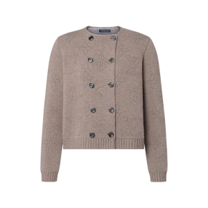 Double-Breasted Mahina Knit Cardigan